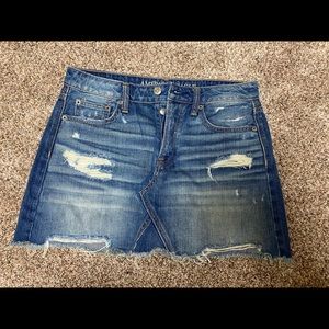 American Eagle Denim Miniskirt